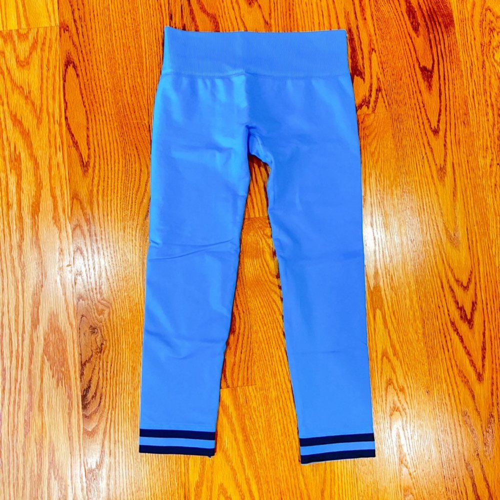 TLA By Morgan Stewart Blue Workout Leggings